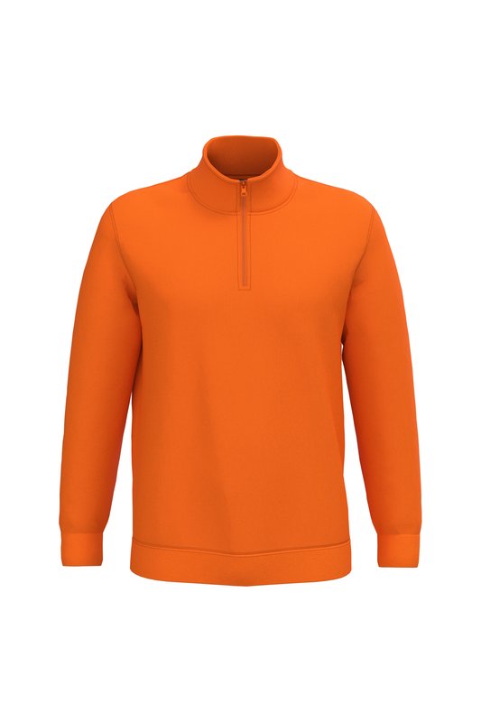 Sweat-shirt col zippé homme – Image 28