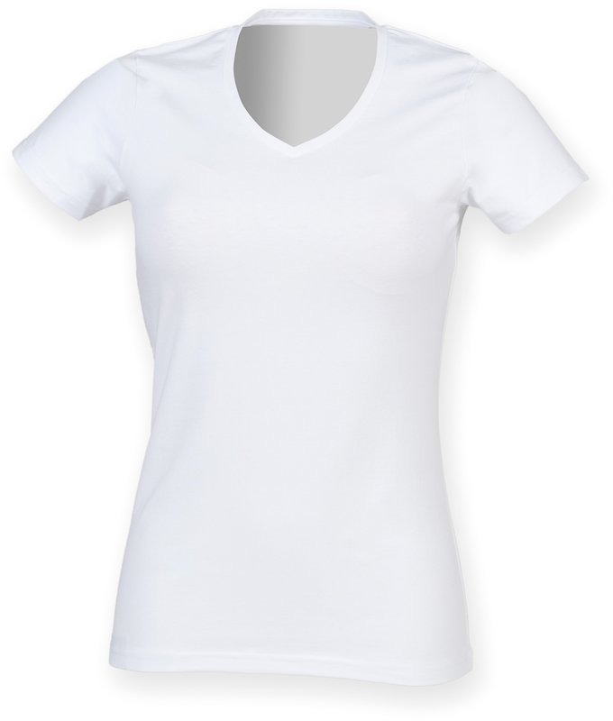 T-shirt femme col v Feel Good – Image 4