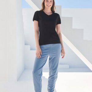 T-shirt femme col v Feel Good