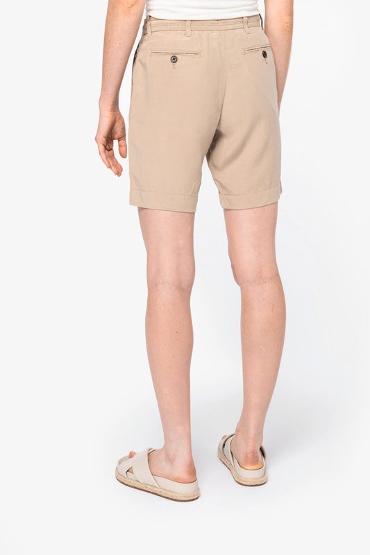 Bermuda en lyocell et lin femme – Image 3