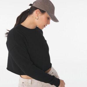 Sweat-shirt crop femme
