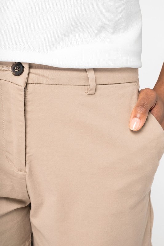 Bermuda chino écoresponsable femme – Image 5
