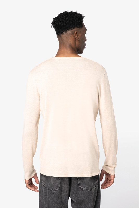 Pull écoresponsable à col rond en lyocell homme – Image 5