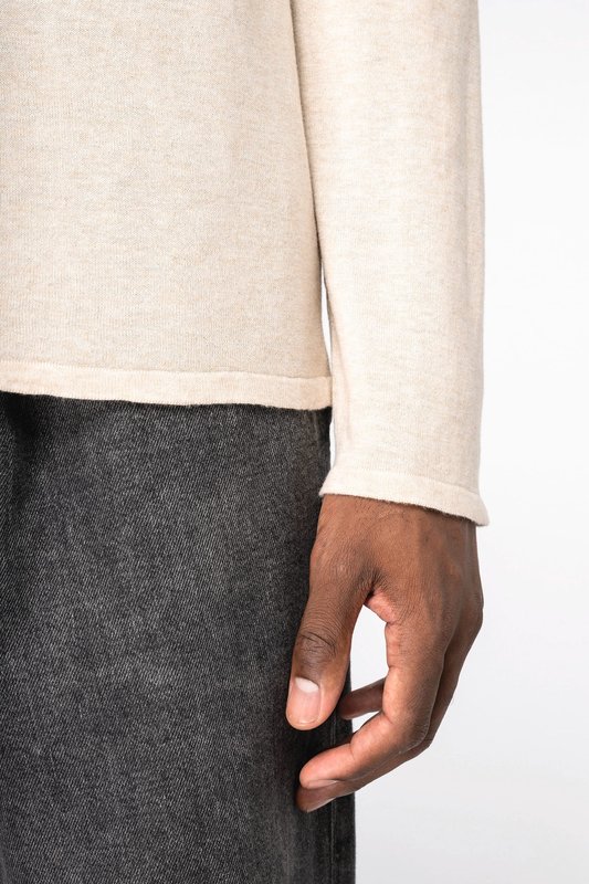 Pull écoresponsable à col rond en lyocell homme – Image 8