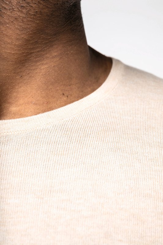 Pull écoresponsable à col rond en lyocell homme – Image 7