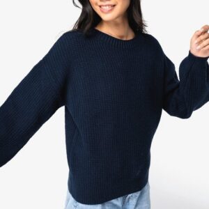 Pull écoresponsable en laine mérinos femme
