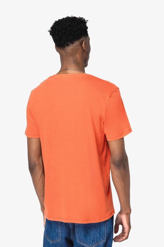 T-shirt écoresponsable délavé unisexe – Image 5