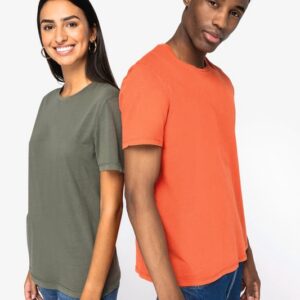 T-shirt écoresponsable délavé unisexe