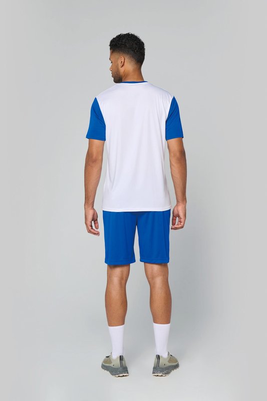 Maillot manches courtes bicolore unisexe – Image 4