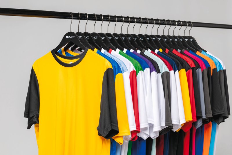 Maillot manches courtes bicolore unisexe – Image 12