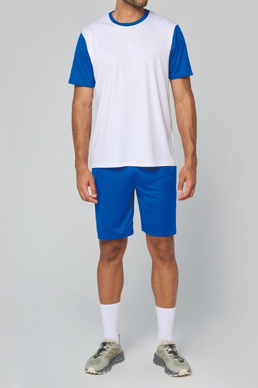 Maillot manches courtes bicolore unisexe – Image 14