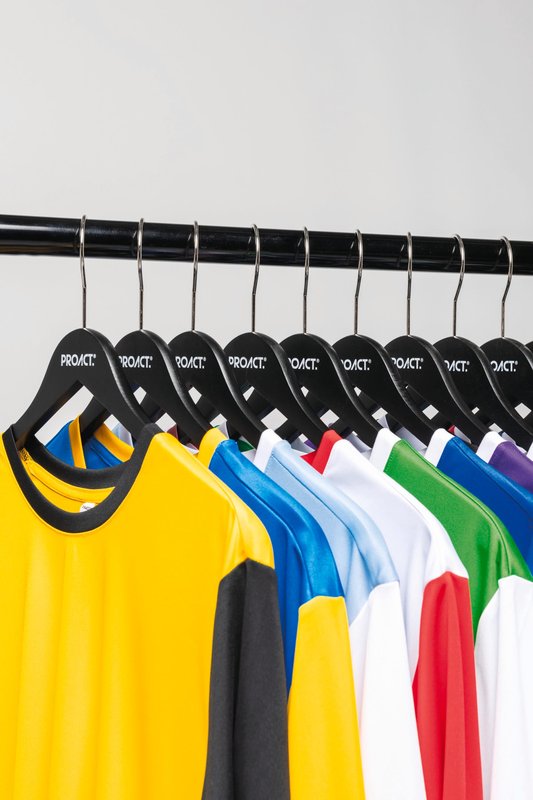 Maillot manches courtes bicolore unisexe – Image 10