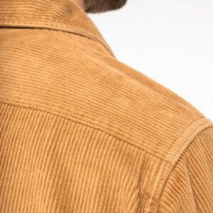 Surchemise écoresponsable délavée en velours côtelé homme