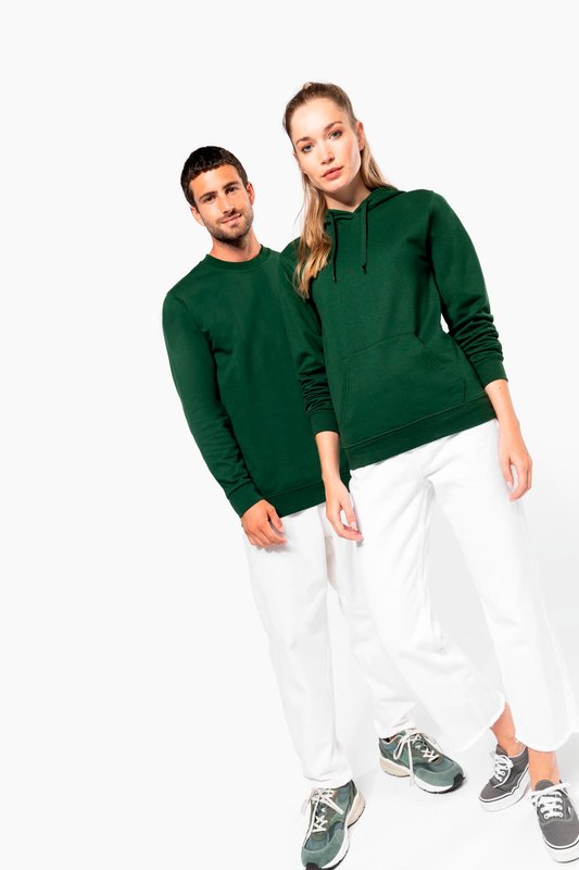 Sweat-shirt recyclé col rond unisexe – Image 4