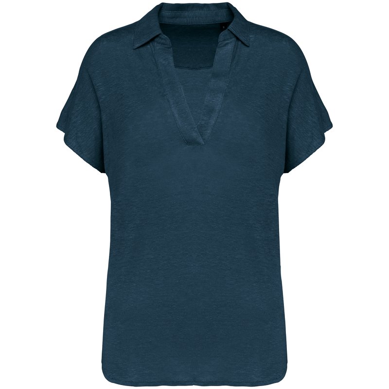 Polo en lin femme – Image 6