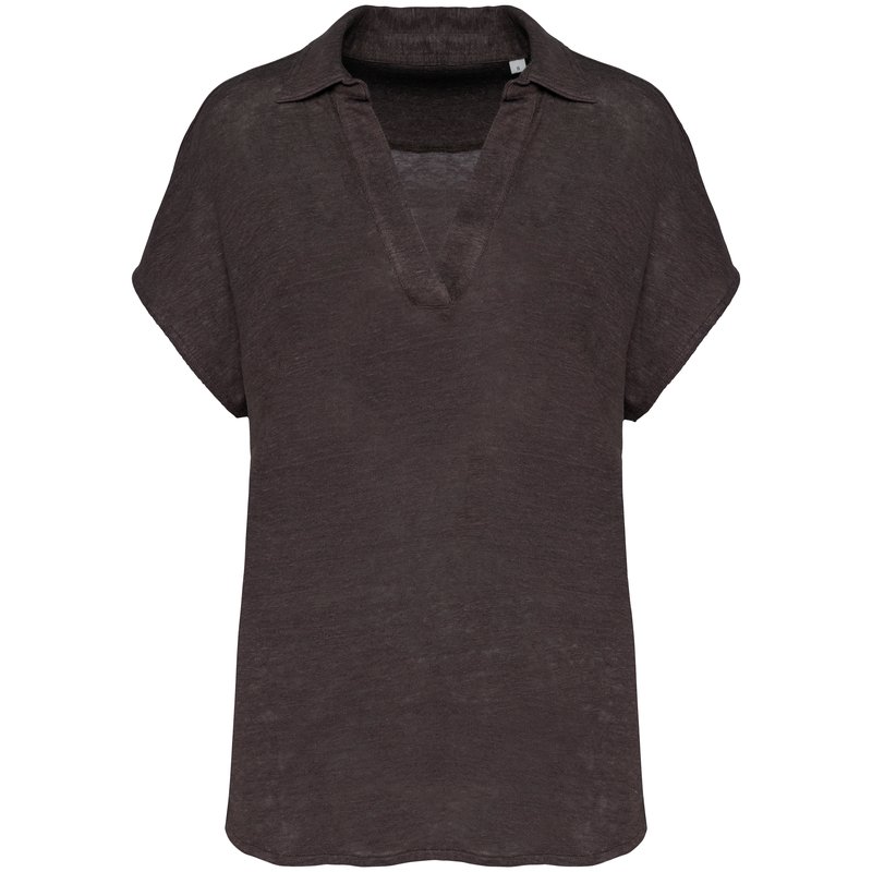 Polo en lin femme – Image 7