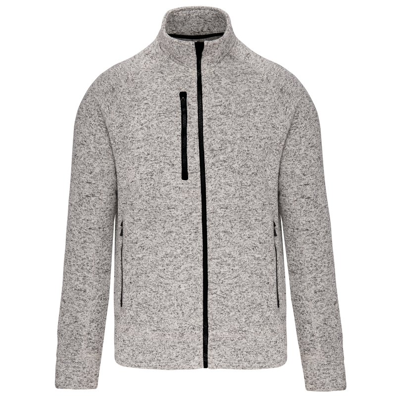 Veste zippée chinée homme – Image 19