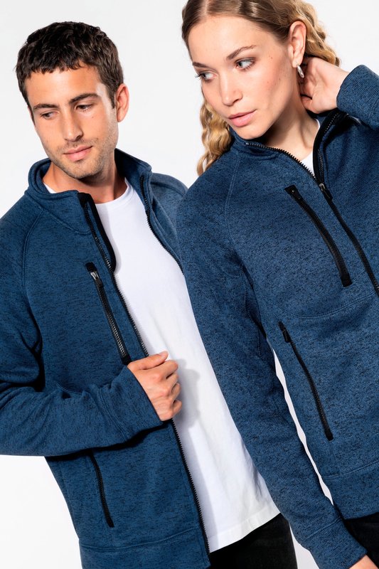 Veste zippée chinée homme – Image 15