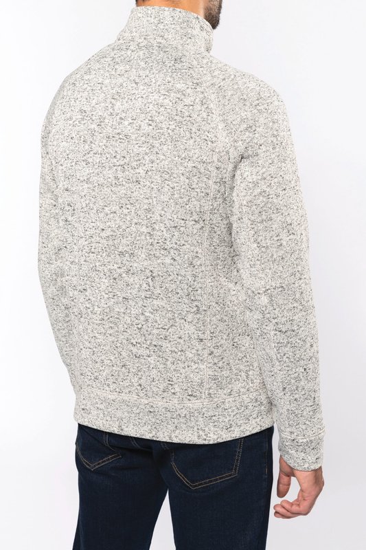 Veste zippée chinée homme – Image 12