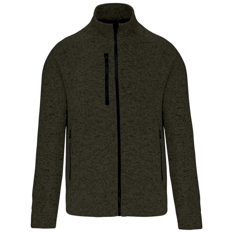 Veste zippée chinée homme – Image 18