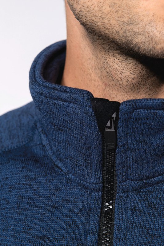 Veste zippée chinée homme – Image 9