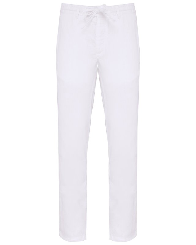 Pantalon délavé en lin homme