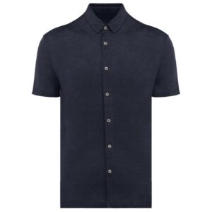 Chemise à manches courtes en lin homme