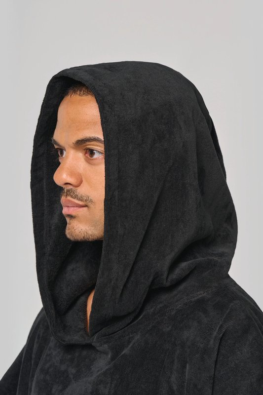 Poncho éponge à capuche unisexe – Image 10