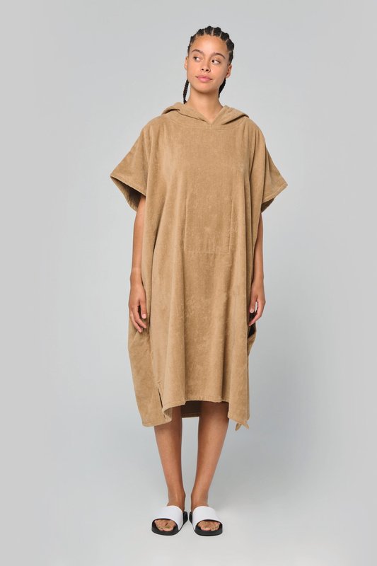Poncho éponge à capuche unisexe – Image 8
