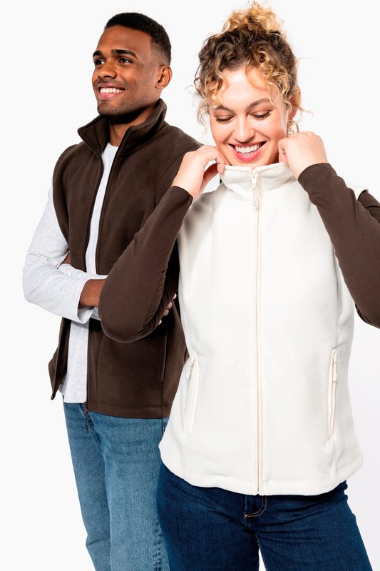 Bodywarmer micropolaire femme