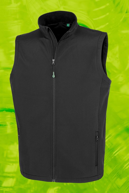 Bodywarmer softshell homme recyclé – Image 4