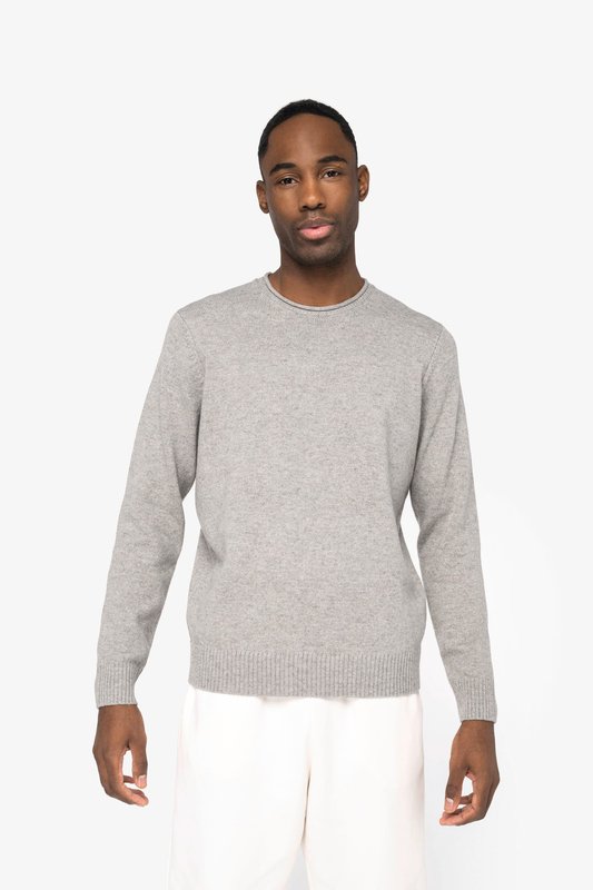 Pull écoresponsable en laine mérinos homme