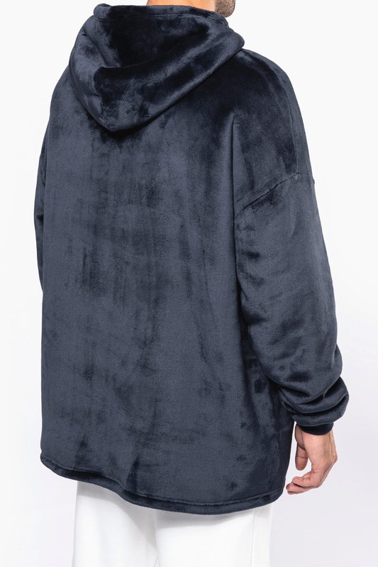 Plaid poncho unisexe – Image 30