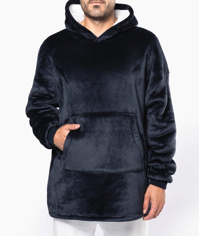 Plaid poncho unisexe – Image 29