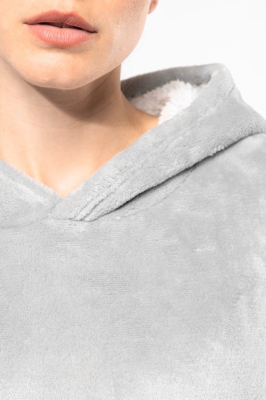 Plaid poncho unisexe – Image 16