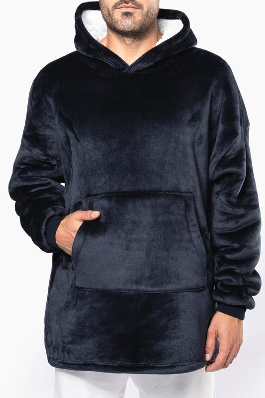 Plaid poncho unisexe – Image 31