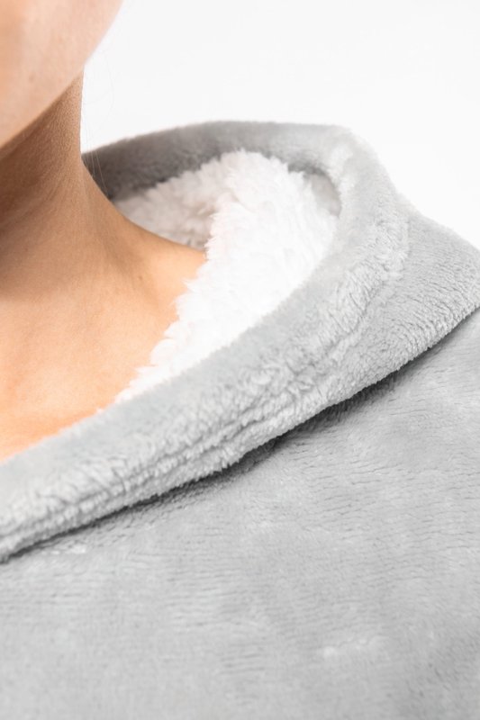 Plaid poncho unisexe – Image 18