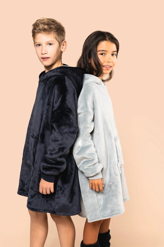 Plaid poncho enfant – Image 8