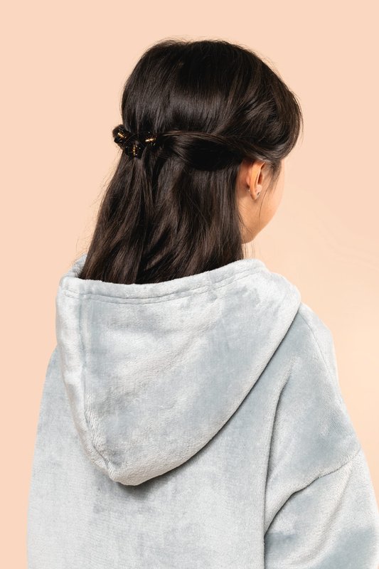 Plaid poncho enfant – Image 5