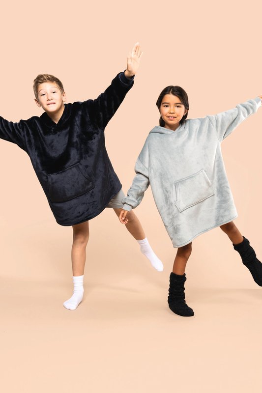Plaid poncho enfant – Image 7