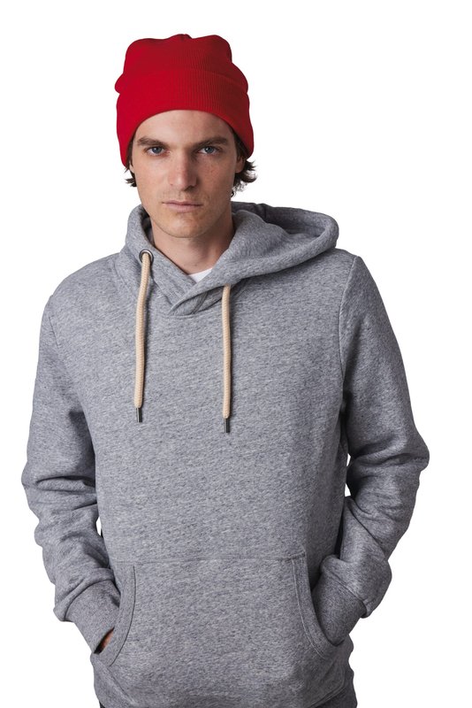 Bonnet recyclé avec revers tricoté