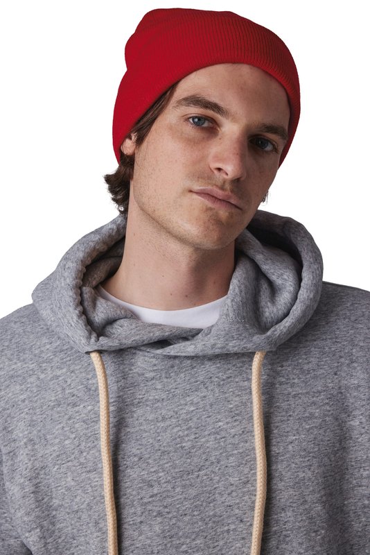 Bonnet recyclé avec revers tricoté – Image 7