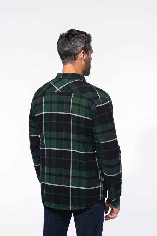 Surchemise à carreaux doublée sherpa homme – Image 15