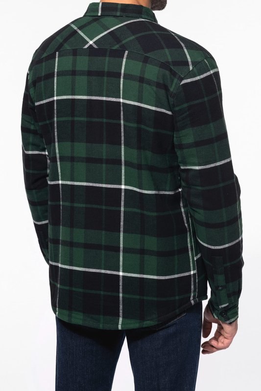 Surchemise à carreaux doublée sherpa homme – Image 20