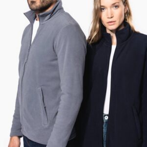 Veste micropolaire zippée unisexe