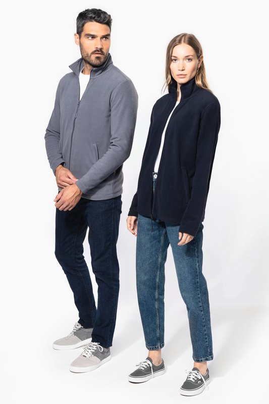 Veste micropolaire zippée unisexe – Image 19