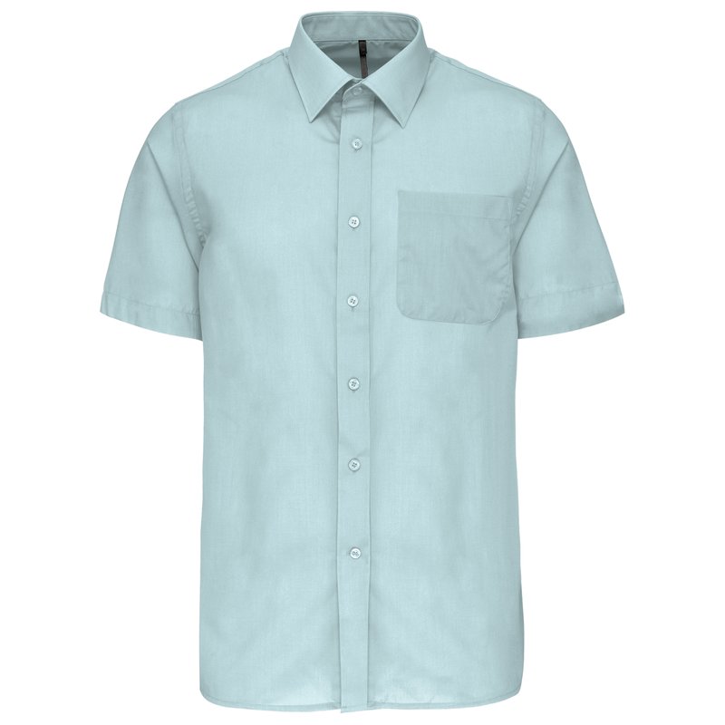 Chemise popeline polycoton manches courtes entretien facile homme – Image 22