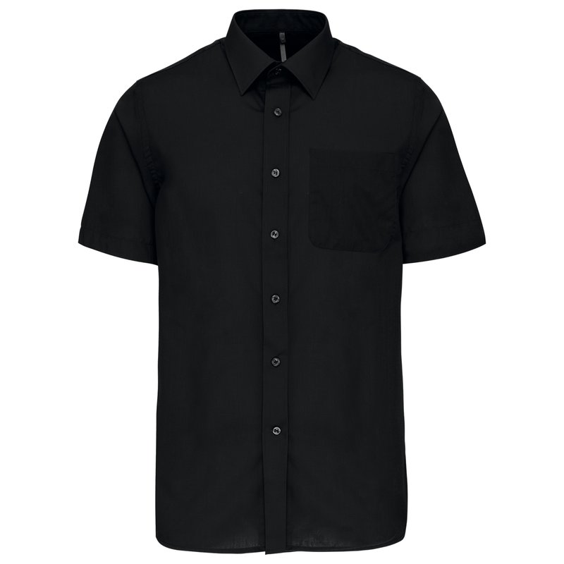 Chemise popeline polycoton manches courtes entretien facile homme – Image 16