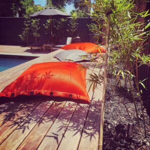 Pouf déhoussable - Moyen modèle