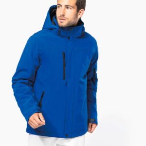 Parka softshell doublée capuche homme